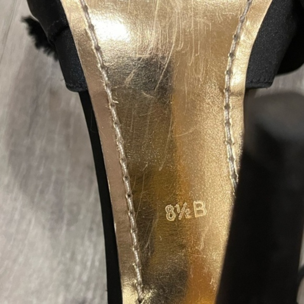 BCBGMaxAzria Black Stiletto Heels 8.5 B - Picture 13 of 15